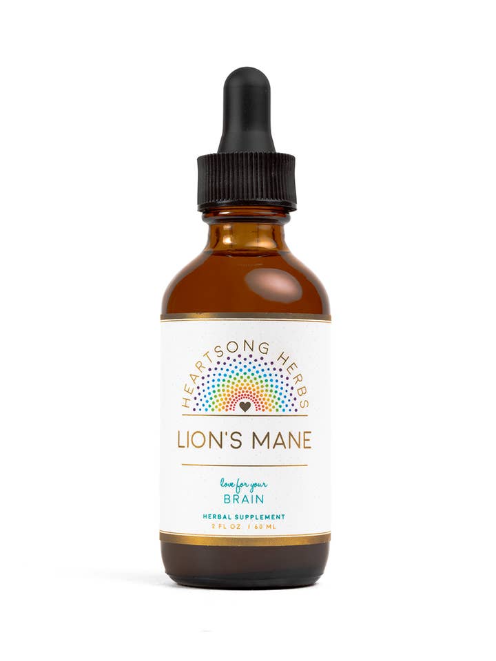 Lion's Mane Tincture for wholesale by Heartsong Herbs