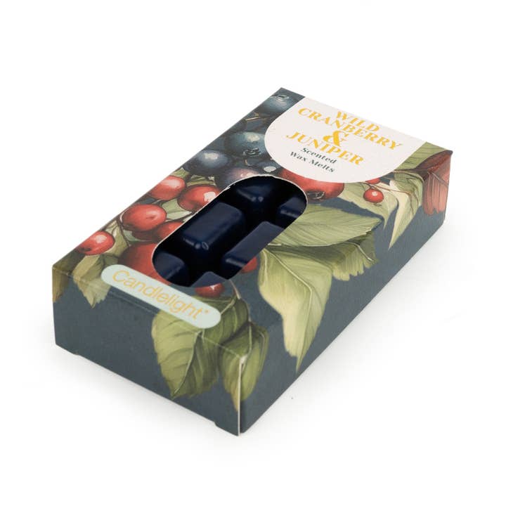 Candlelight Products Ltd – wholesale Wax melt – 8 Pack Wax Melts - Cranberry & Juniper 12pk1