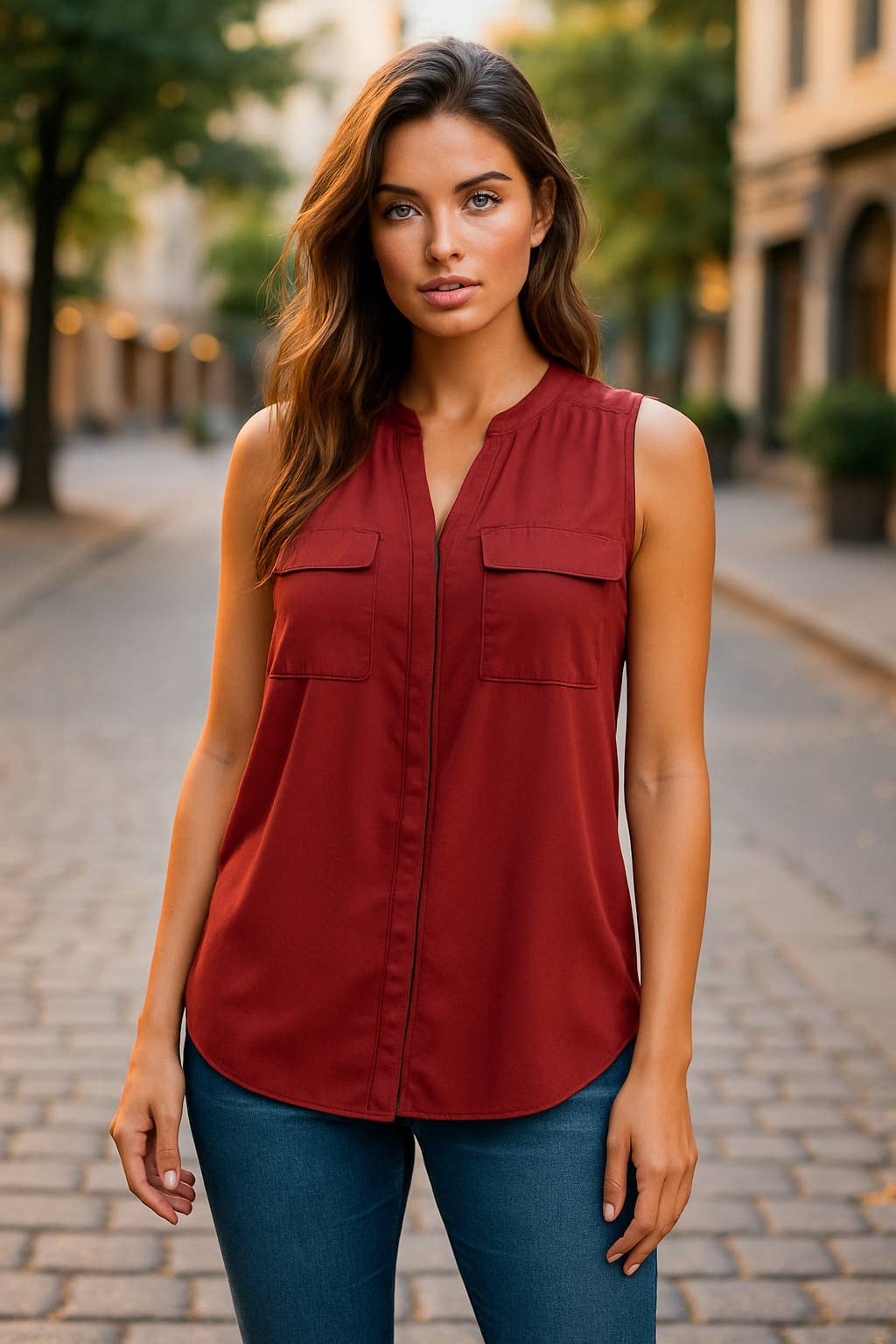 A Woman we Love – wholesale Buttoned-down shirt – Women's – Pack of 20 Spring-Summer Blouses – Ultra-Lightweight Fabric 9