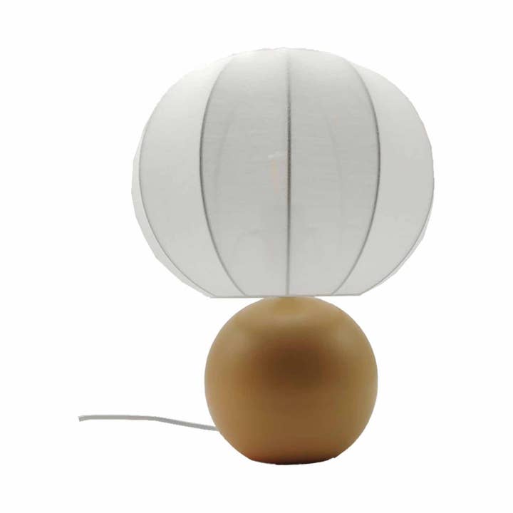 Sand ball lamp D25 H33cm for wholesale by Opjet Paris