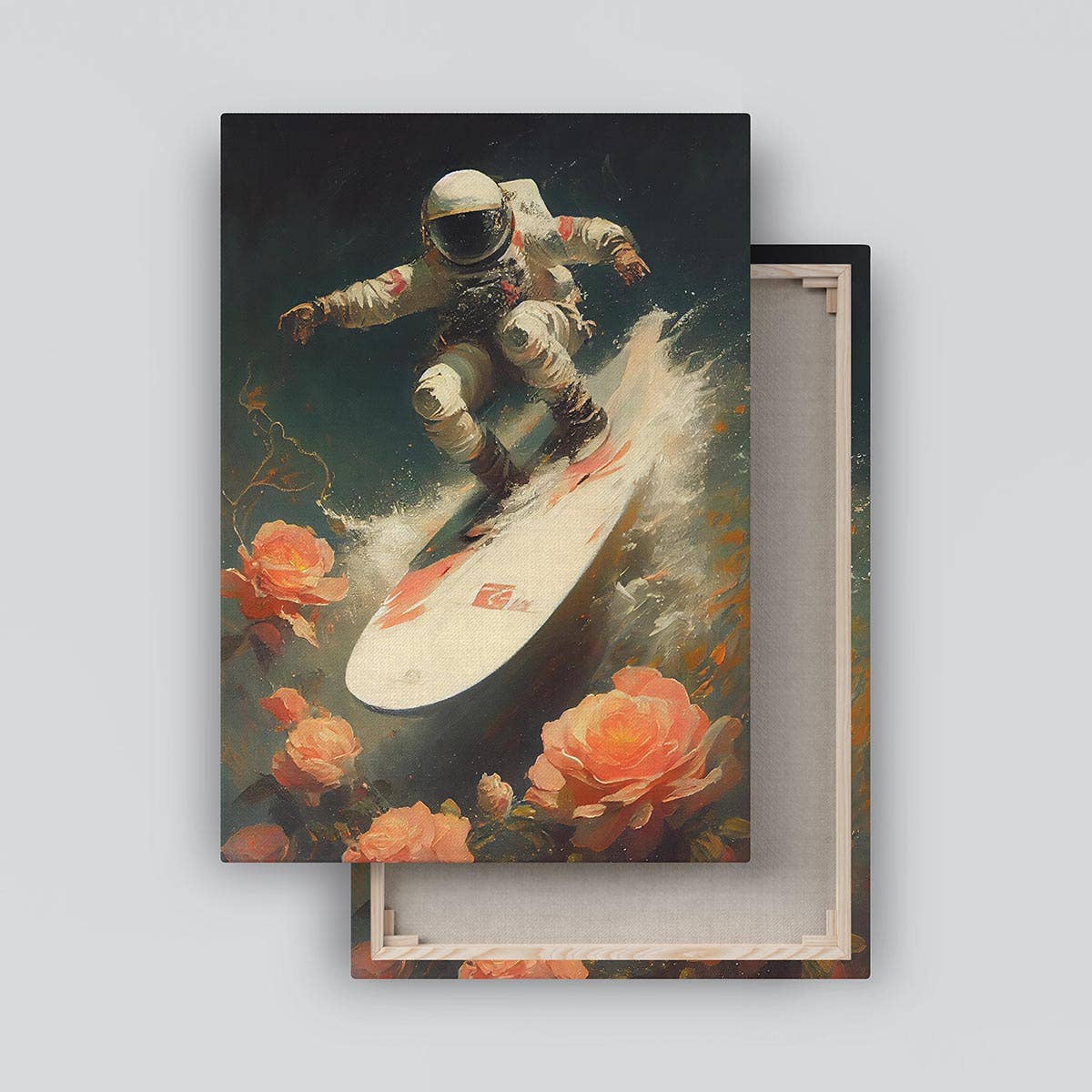 Dikhotomy - Wholesale Kunstprint - Mijn ruimtegolf canvasprint1