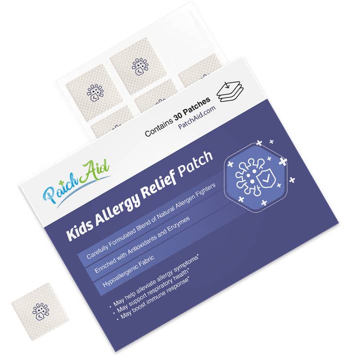PatchAid - Wholesale Oral supplement/vitamin - Kids Allergy Relief Patch – Fast-Acting Allergen Fighter3