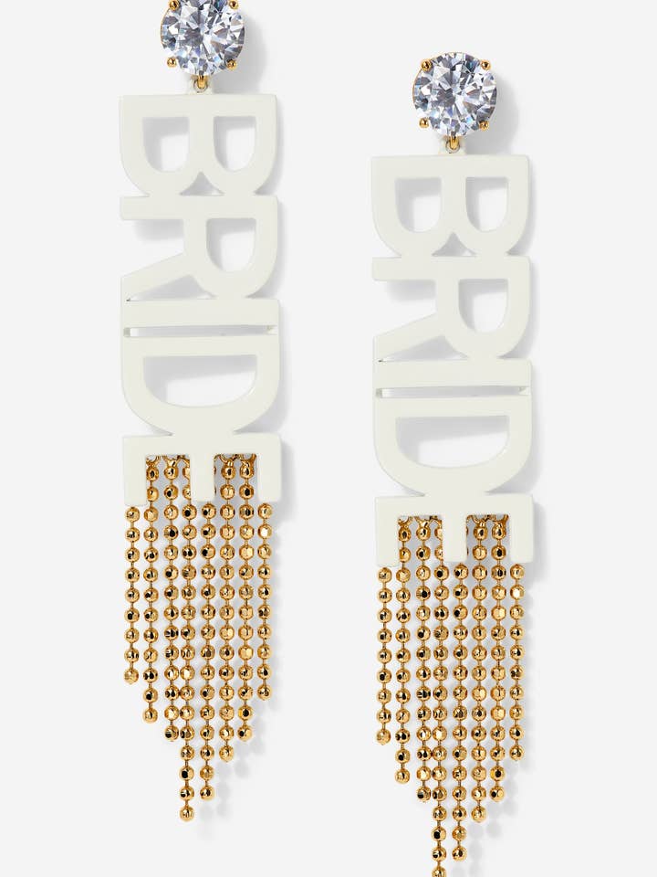 BRIDE TRIBE TROPFENOHRRINGE MIT FRANSEN für den Großhandel von NADRI