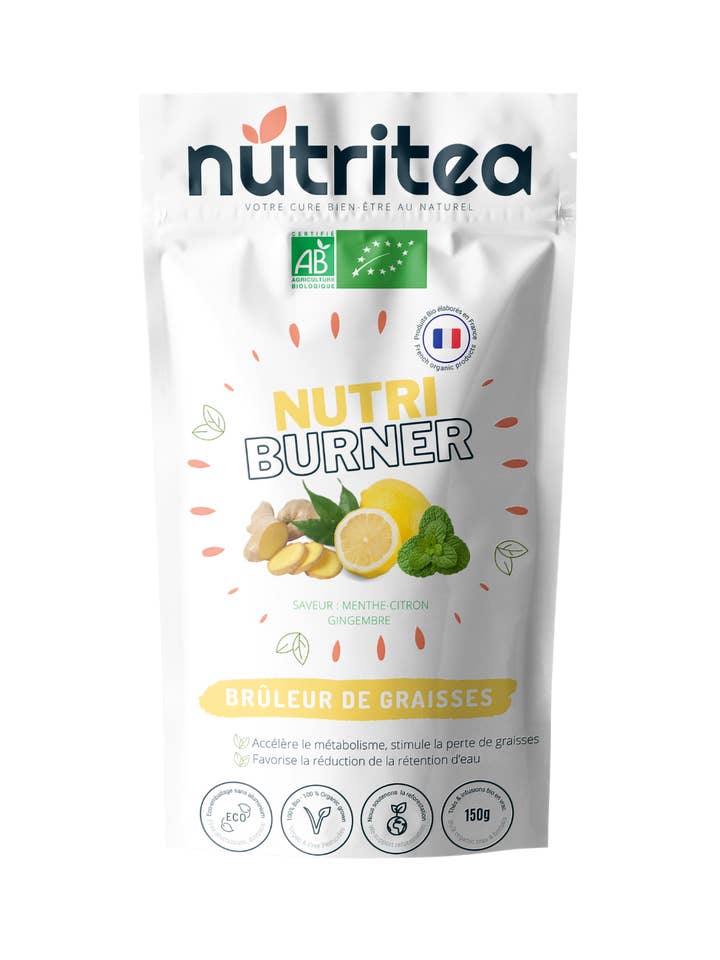 Nutriburner-økologisk Detox Tea Burns Fedt for engroshandel hos Nutritea