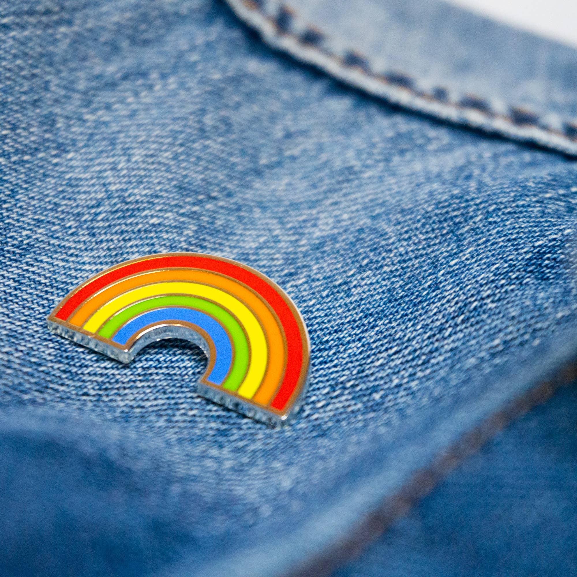 Creative Goodie - Wholesale Lapel Pin/Button - Pride Rainbow Enamel pin, LQBT pin,  Queer pin, Flag Pin2