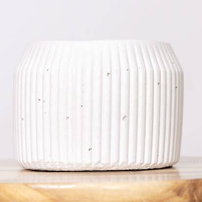 Natural Rib Pot (piccolo) per la vendita all'ingrosso da parte di Eché pots