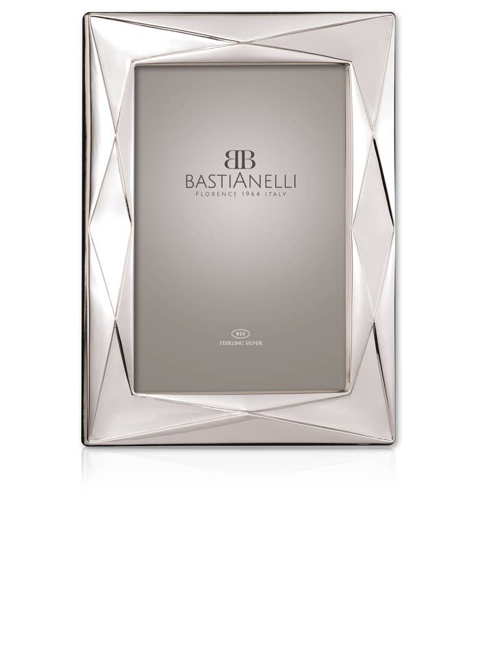 Art. 1847 silver frame cm 18x24 made in Italy for wholesale by Bastianelli