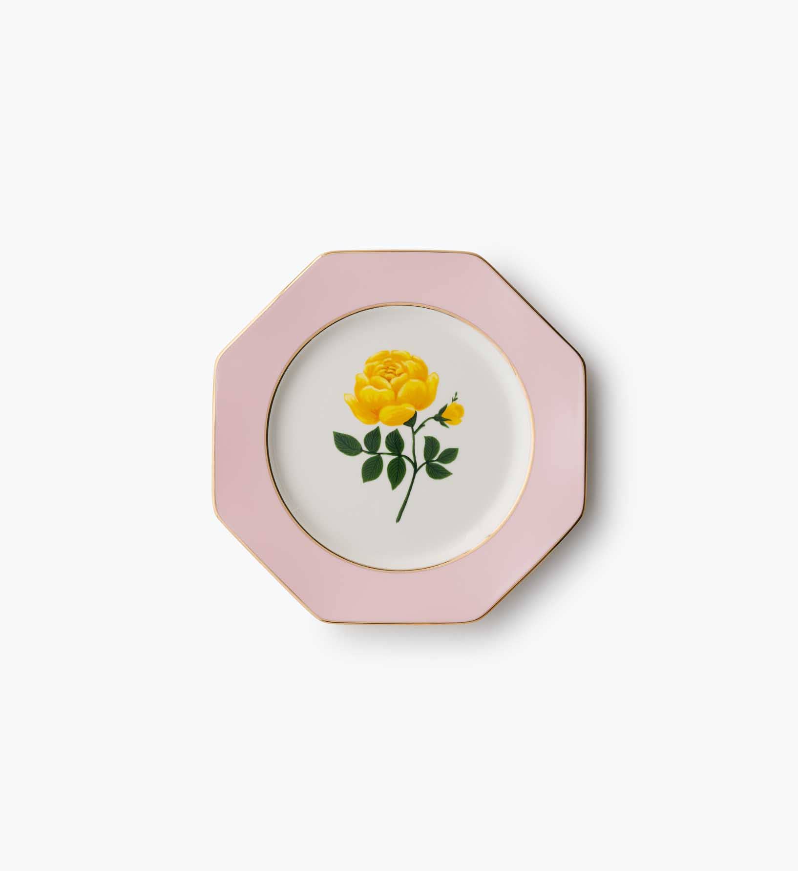 Rifle Paper Co. - Wholesale Dinner Plate - Roses Porcelain Dessert Plate Set5