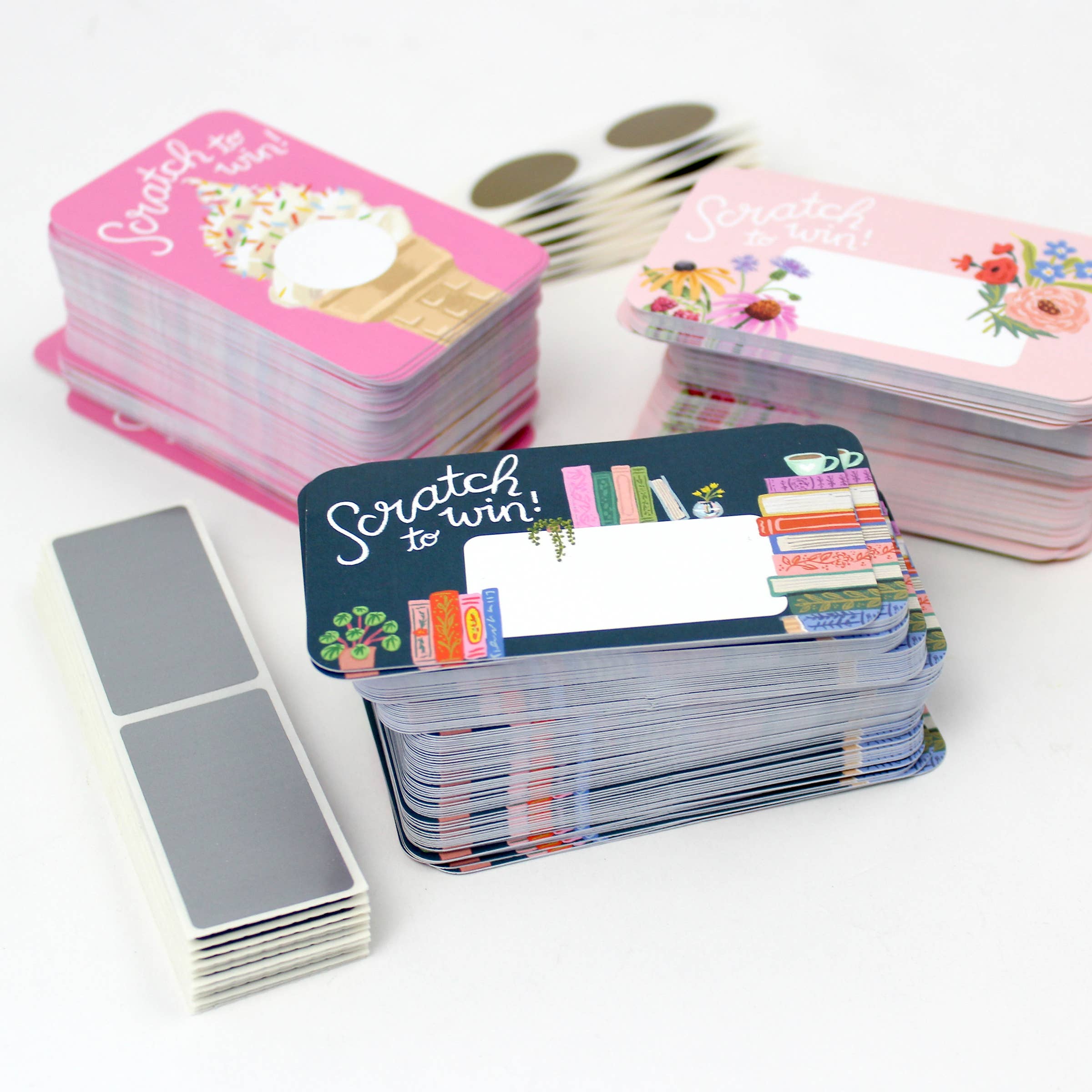 Inklings Paperie – wholesale Kontorsmateriel/Notecard Set – 100 kundskraplotter - Bokhandel11