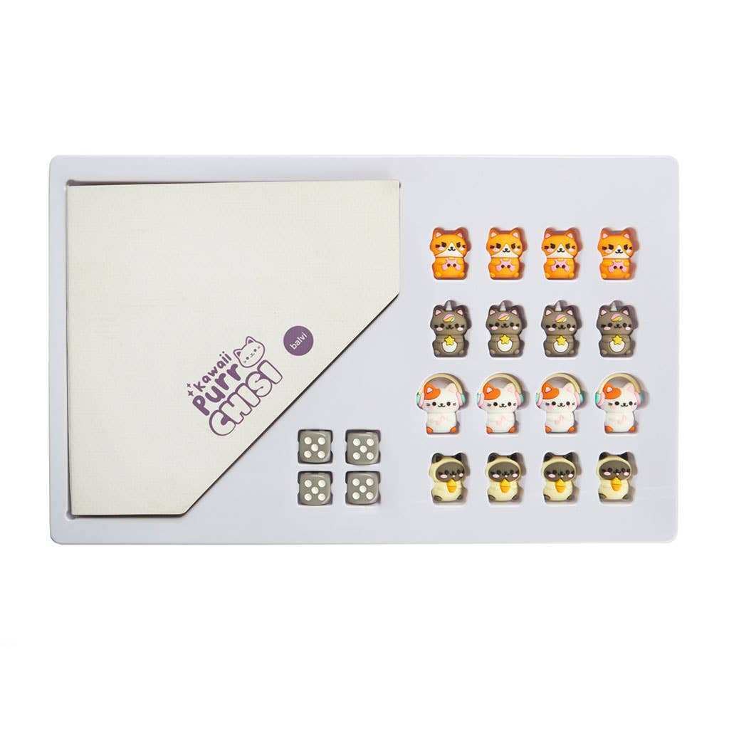 Balvi - Wholesale Board Game - Purrchisi Parchise Board Game3