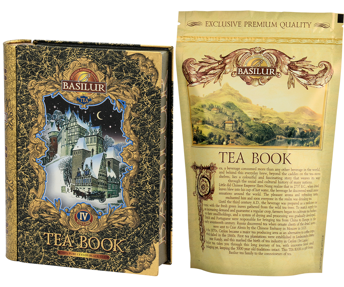 Basilur Benelux Premium Tea - Wholesale Tea Bags - Book Volume 4 100g1