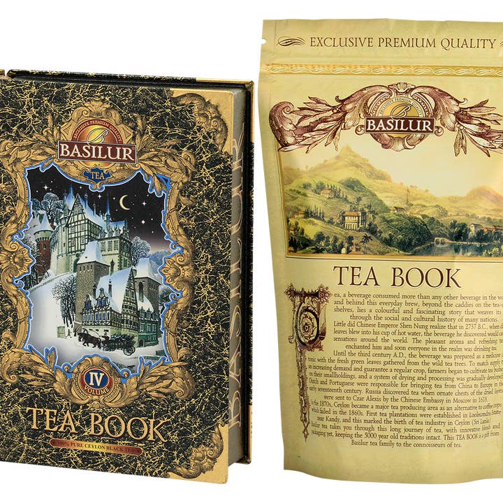 Basilur Benelux Premium Tea - Wholesale Tea Bags - Book Volume 4 100g1