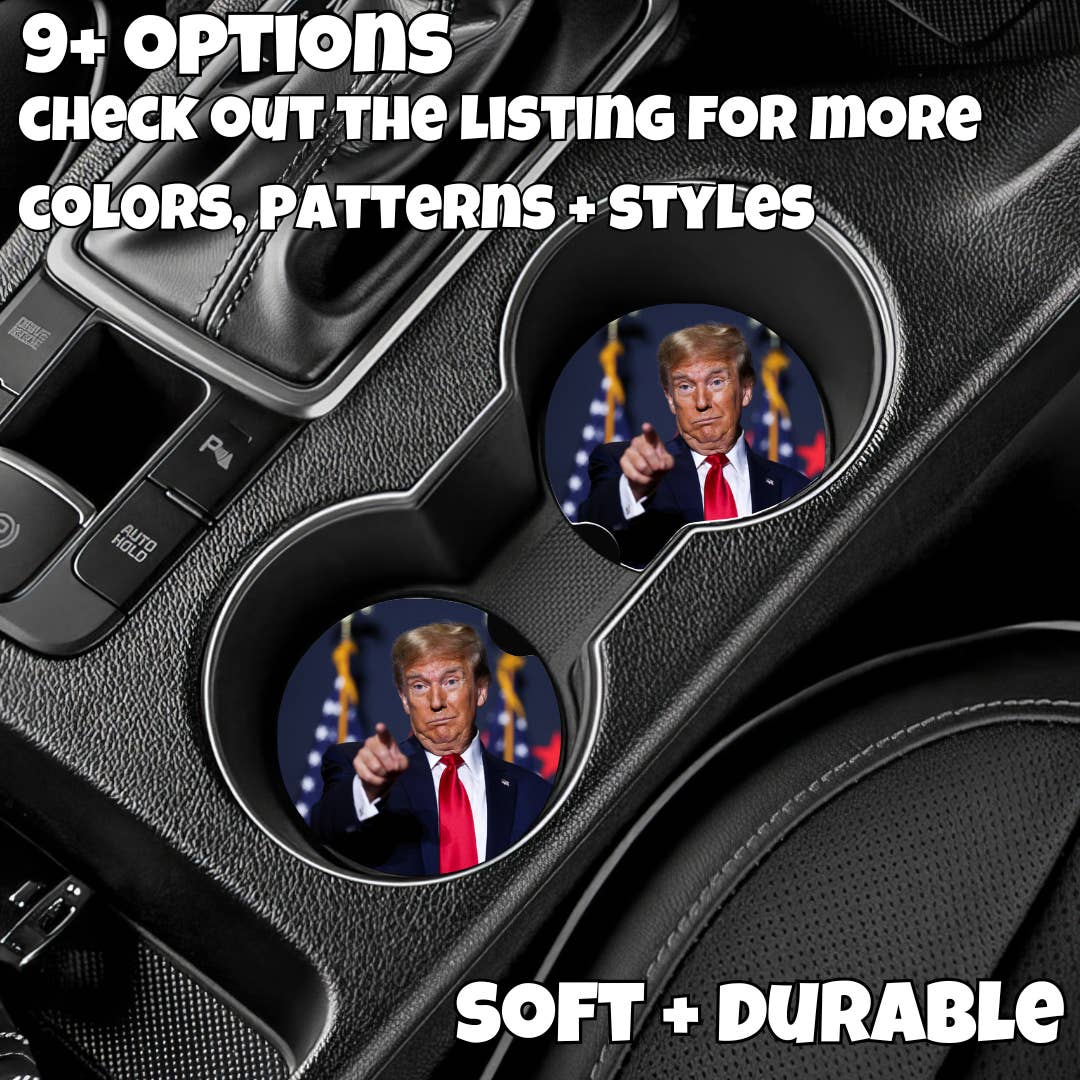 BDN Boutique – wholesale Underlägg för bil – dam – Donald Trump bilunderlägg