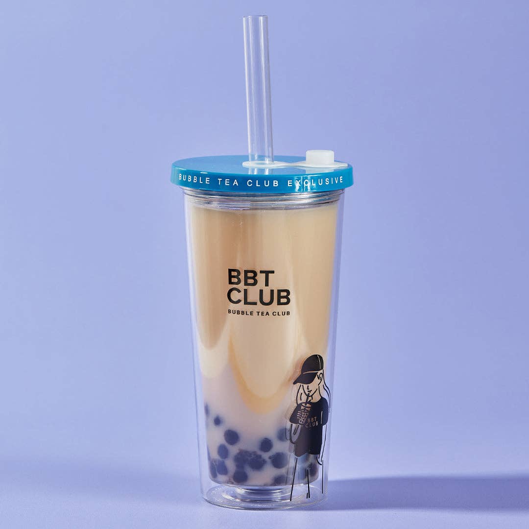 Bubble Tea Club – Engroshandel Drikkeglas/kop – Genanvendeligt bubble tea glas sæt16