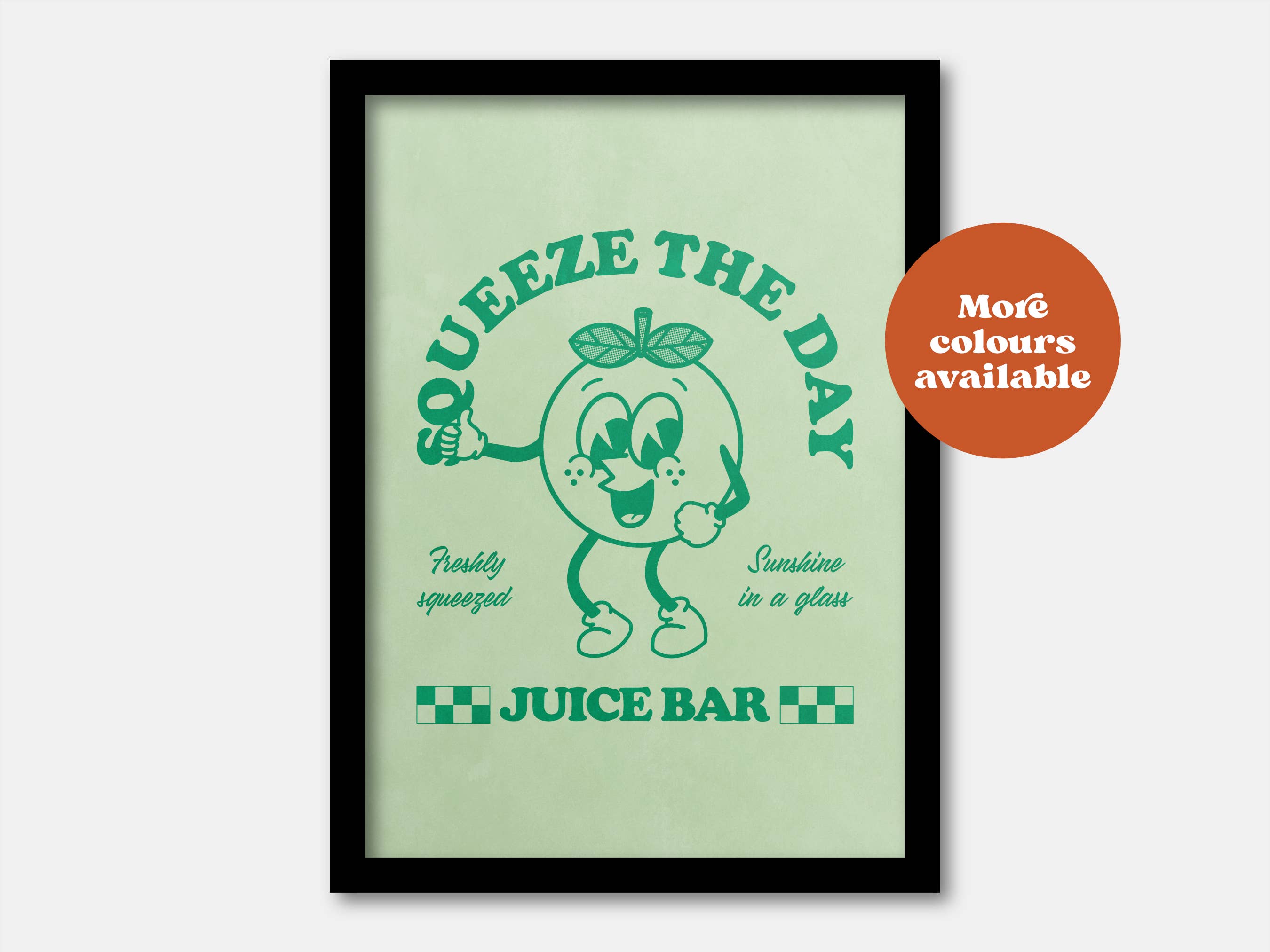 Lauren Beth Designs - Wholesale Art Print - Squeeze The Day Takeaway Print4