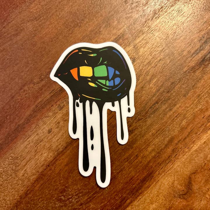 Axle Rose Co - Wholesale Sticker - Bite Me Pride sticker2