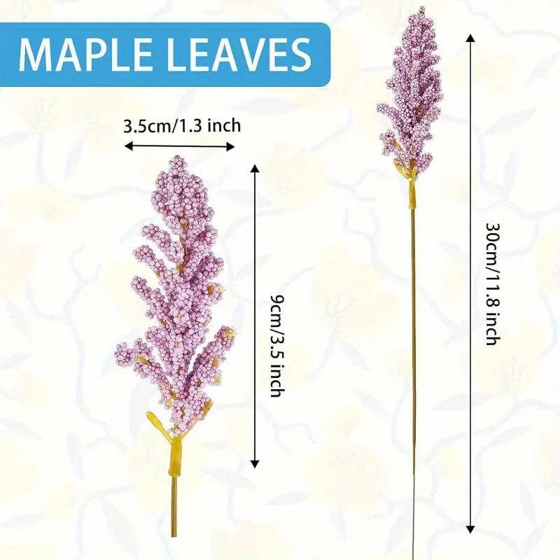 Huis Van Merken - Vente Fleurs artificielles - Fleurs Artificielles Pastel 36pcs - Décoration de Mariage Fête Maison4