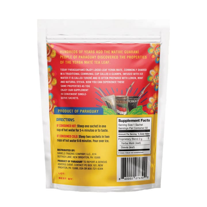 Thé Yerba Maté Arpa Paraguaya pour la vente par Arpa Tea