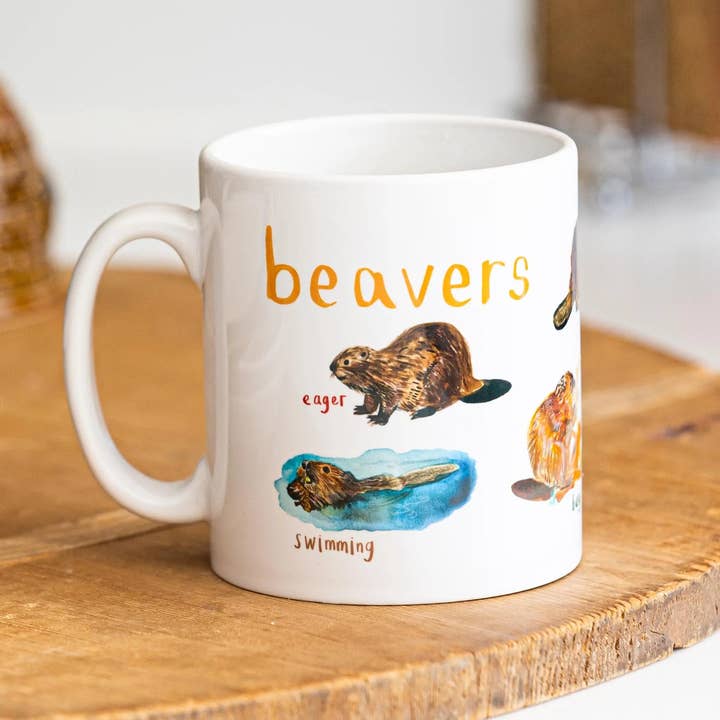 Fly Paper Products - Wholesale Coffee Mug - Beavers Pun Animal & Nature Lovers Funny Coffee or Tea Mug2