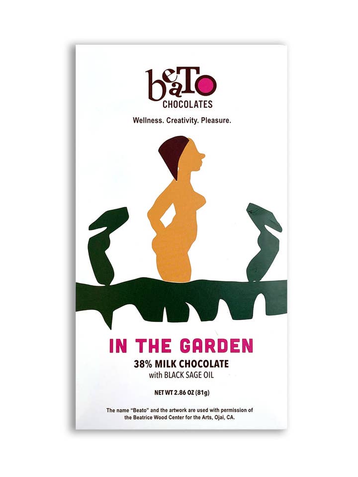 Black Sage Chocolate Bar for wholesale by GARA Skincare