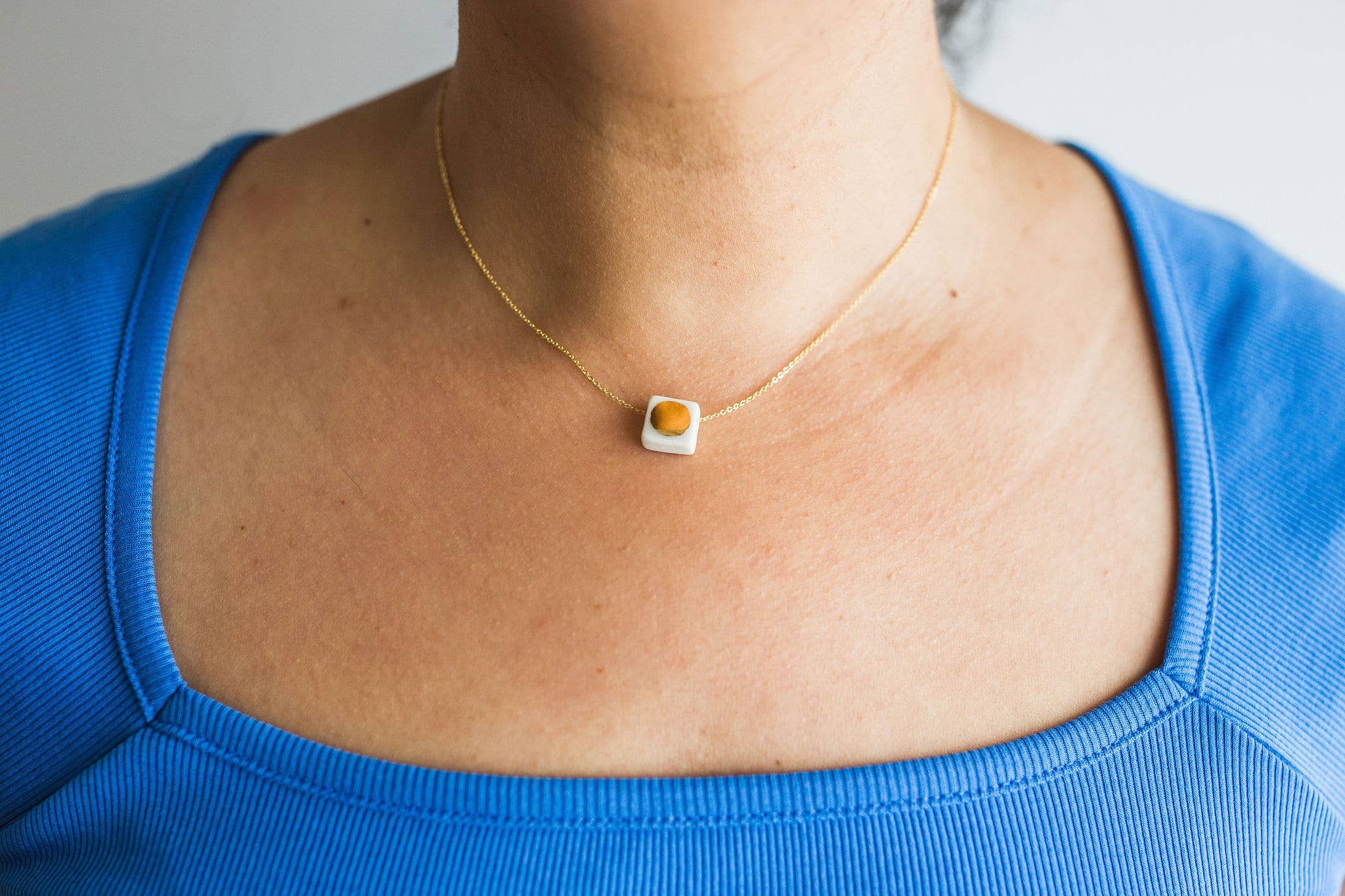 Jenna Vanden Brink Ceramics - Wholesale Pendant/Charm Necklace - Good Day Sunshine Necklace1