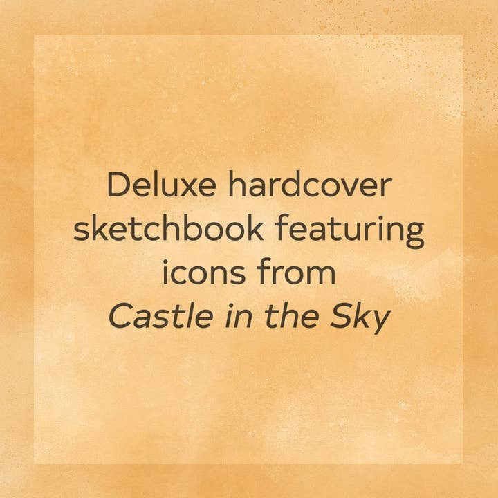Chronicle Books - Wholesale Sketchbook/Sketchpad - Studio Ghibli Castle in the Sky Sketchbook1