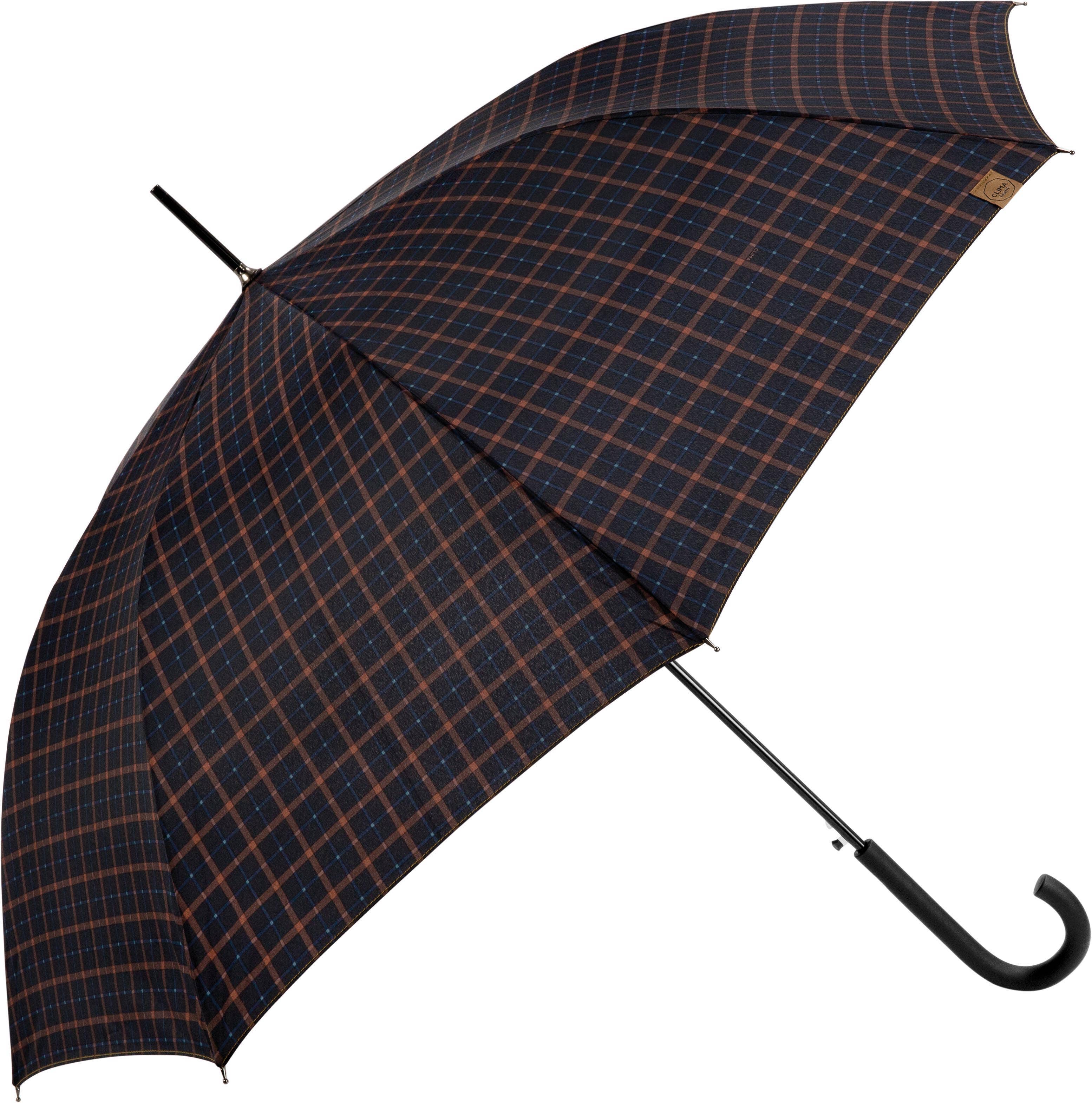Mkr International - Wholesale Umbrella - Unisex - “Tartan” Automatic Long Umbrella | Windproof | Recycled3