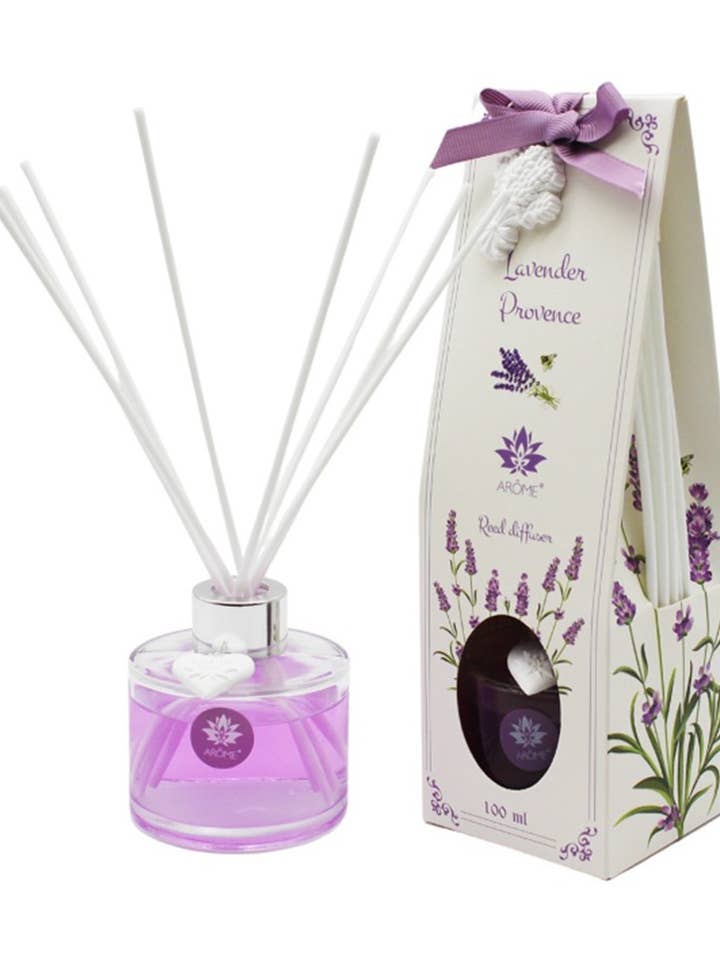 ARÔME Difusor De 100 ml Con Varillas De Lavanda para venta al por mayor de SferaNatura by INCI SRL