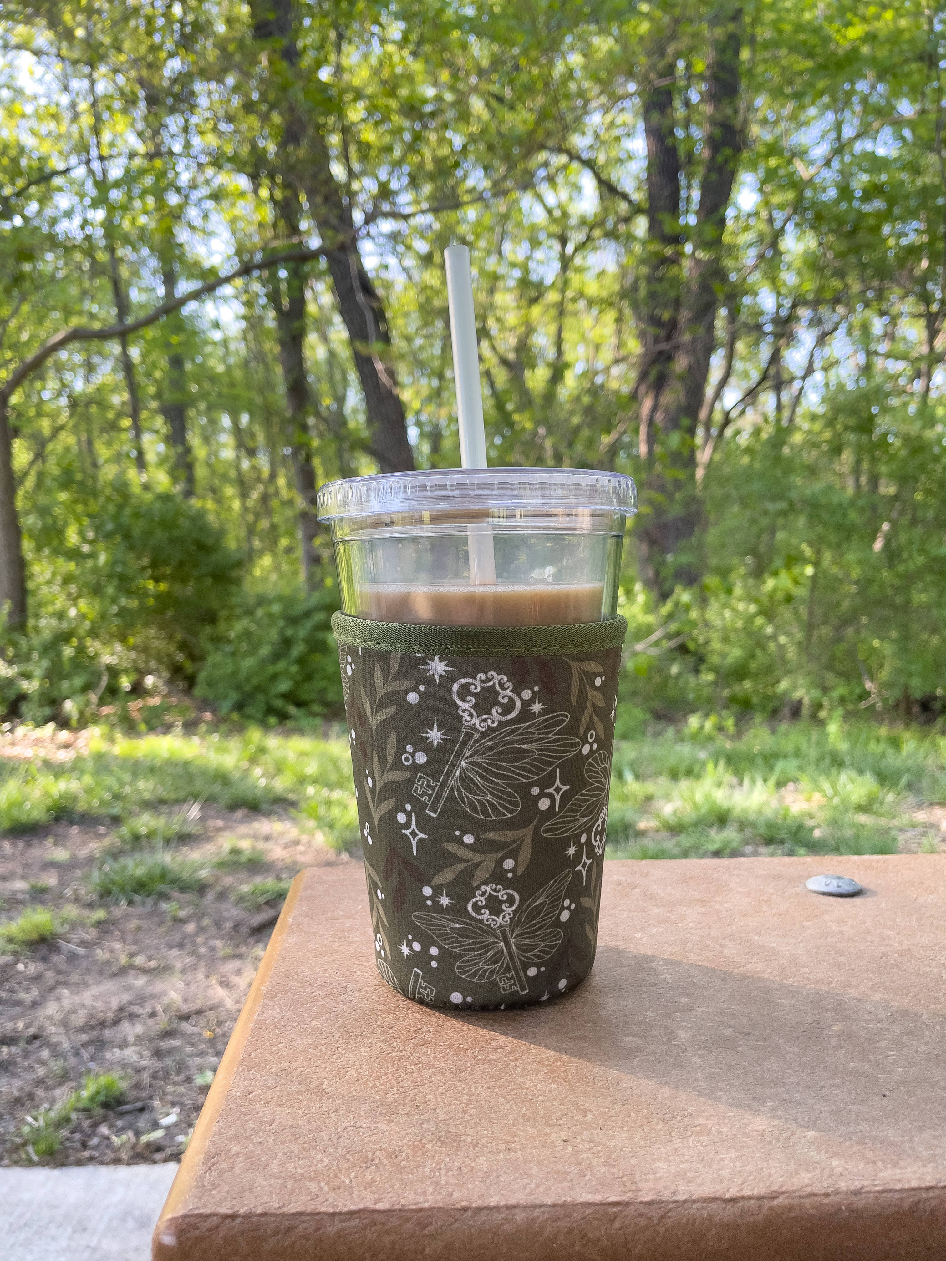 Meaggie Moos - Wholesale Drink Huggers & Koozies - 16oz Drink Sleeve | Magic Keys1