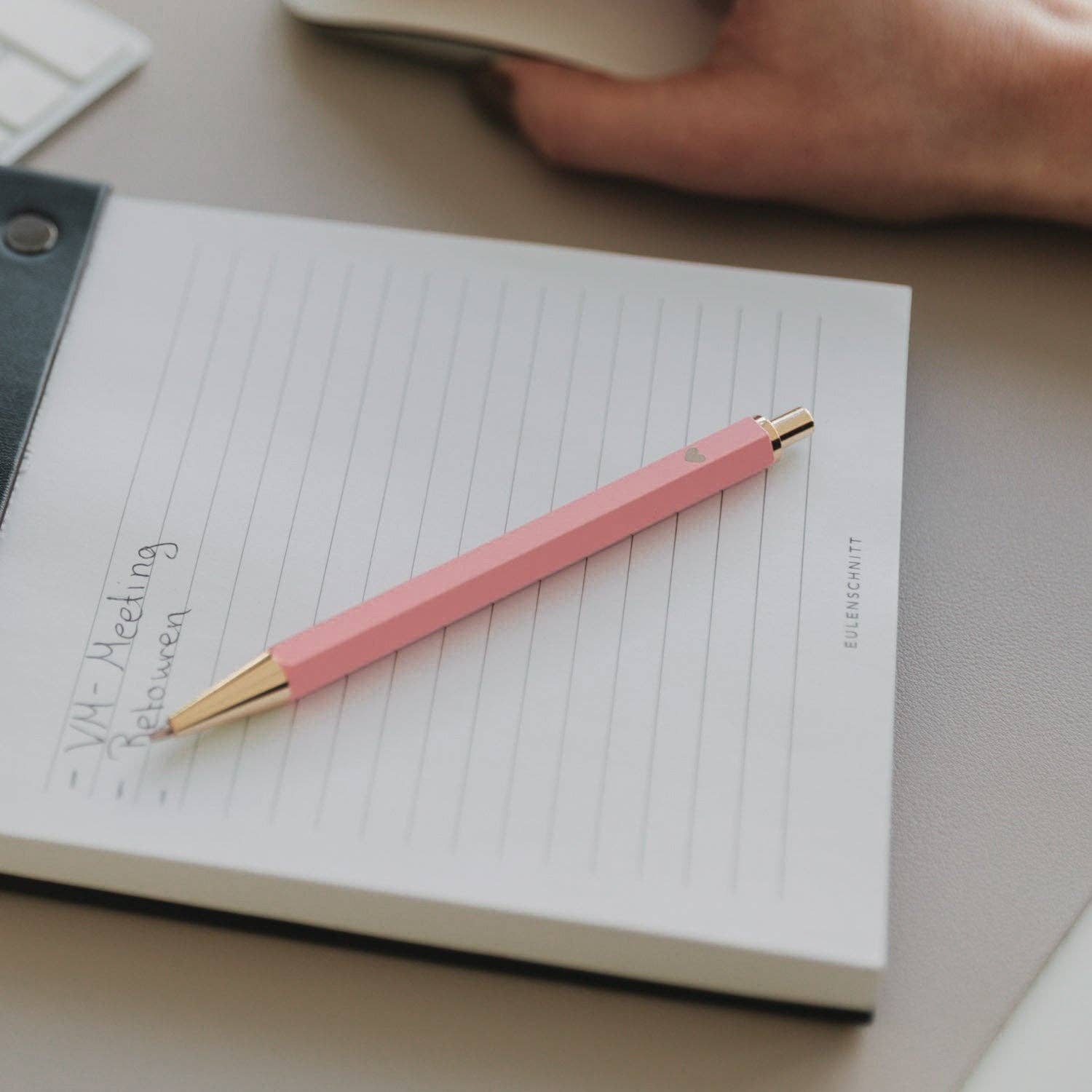 Eulenschnitt - Vente Stylos - Stylo à bille rose (VE = 10 pièces)1