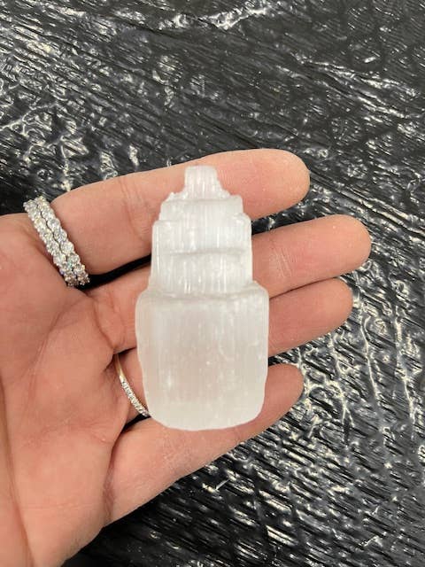 Casablanca Exports - Wholesale Spiritual Stone/Crystal - 6cm Selenite Tower1