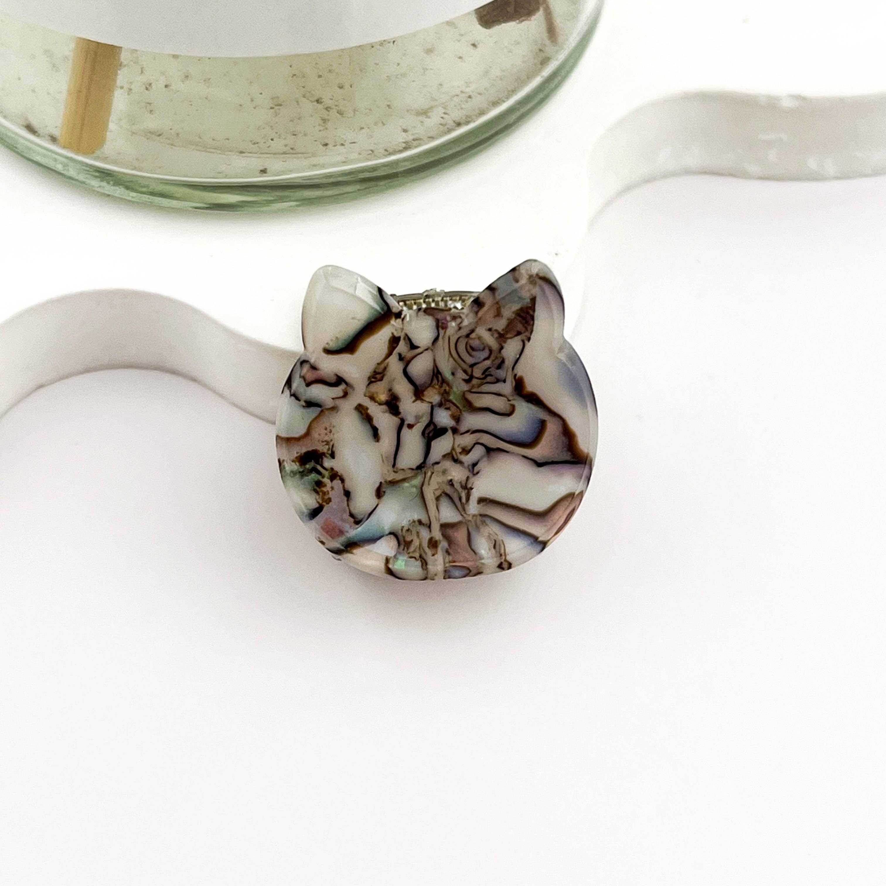 mildstyles - Wholesale Hair Clip - Women's - 🐱 Mini Cat Hair Claw – Cute Acetate Kitty Clip 😻8