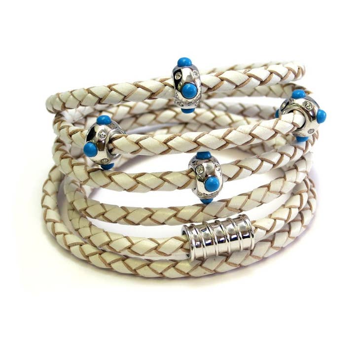 Bracelet Powhatan Stack pour la vente par Liza Schwartz Jewelry