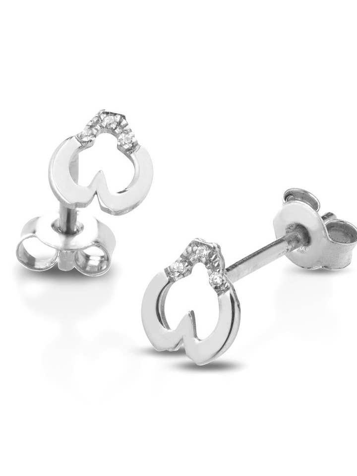 ORECCHINI COCCINELLA CON DIAMANTI per la vendita all'ingrosso da parte di Melissa jewels