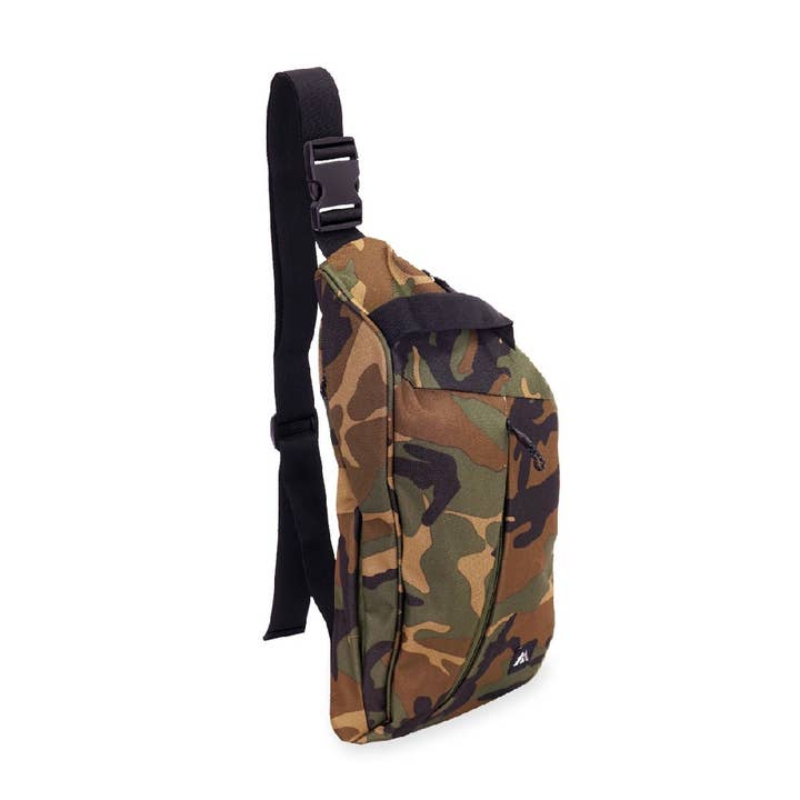 CAMOUFLAGE SAC MESSAGER EN BANDOULIÈRE CAMOUFLAGE FORÊT en vente sur Faire