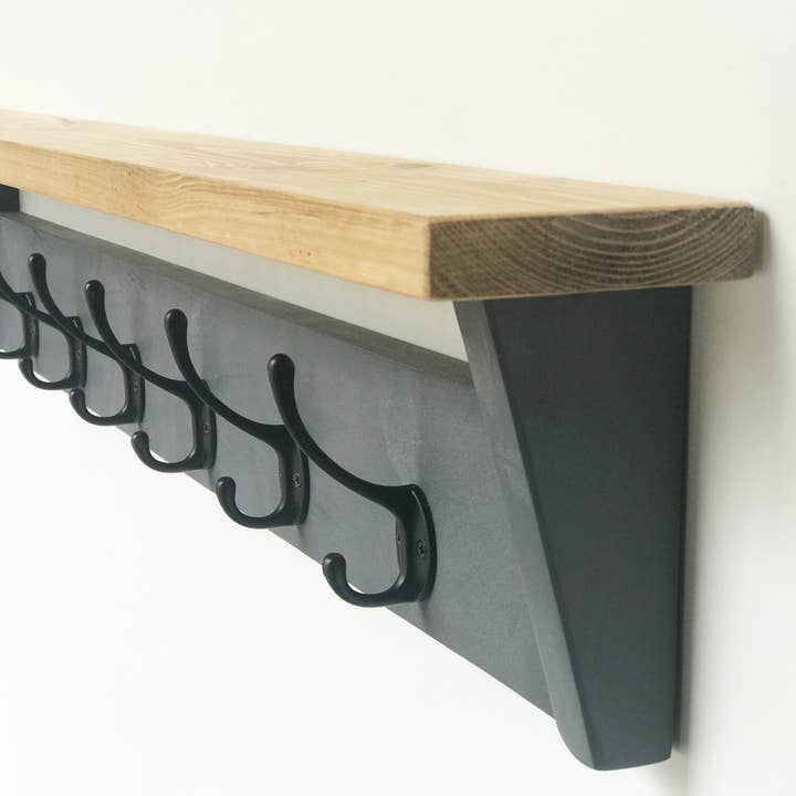 Grey Coat Rack for wholesale by Off the Grain