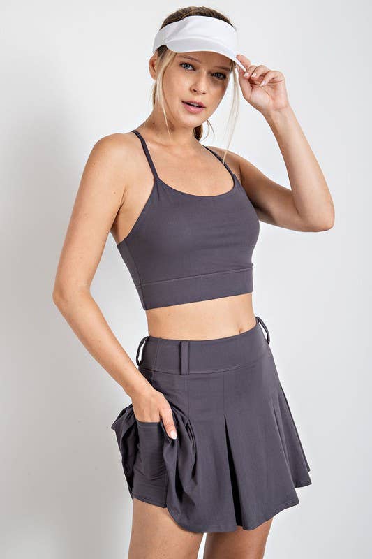 Sunday Morning – Engroshandel Skørt - Dame – S157037 Butter Soft plisseret golfskort13