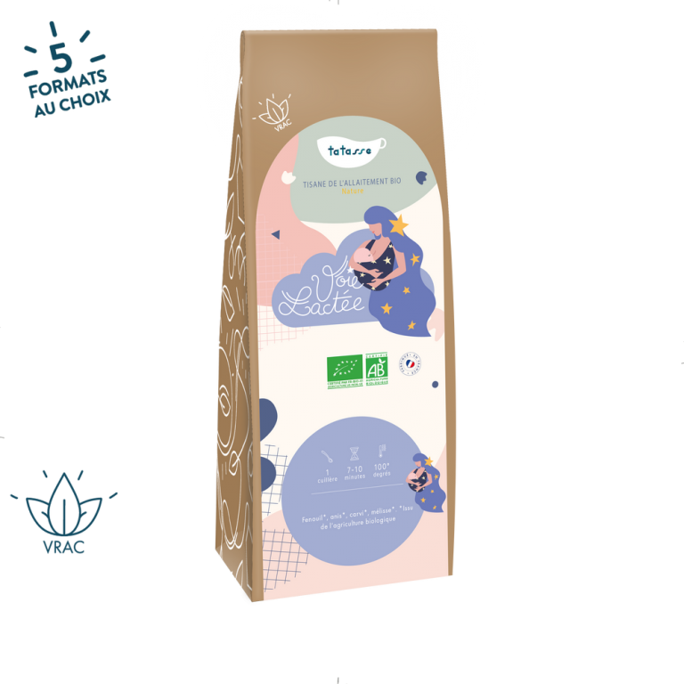 Tatasse - Vente Thé d'allaitement - Voie Lactée - Tisane de l'allaitement bio1