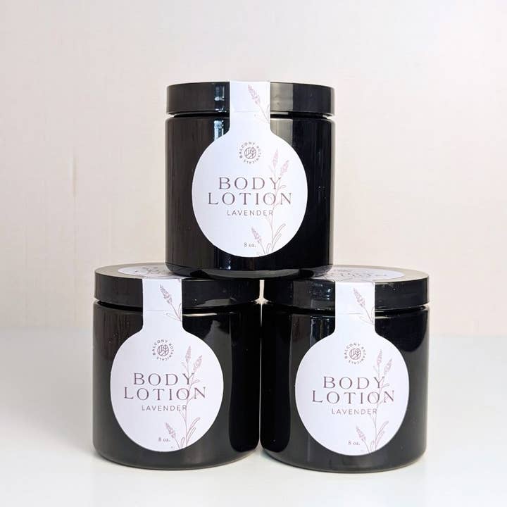 Lavender Body Lotion – Winter Hydration Gift for wholesale by Balcony Botanicals