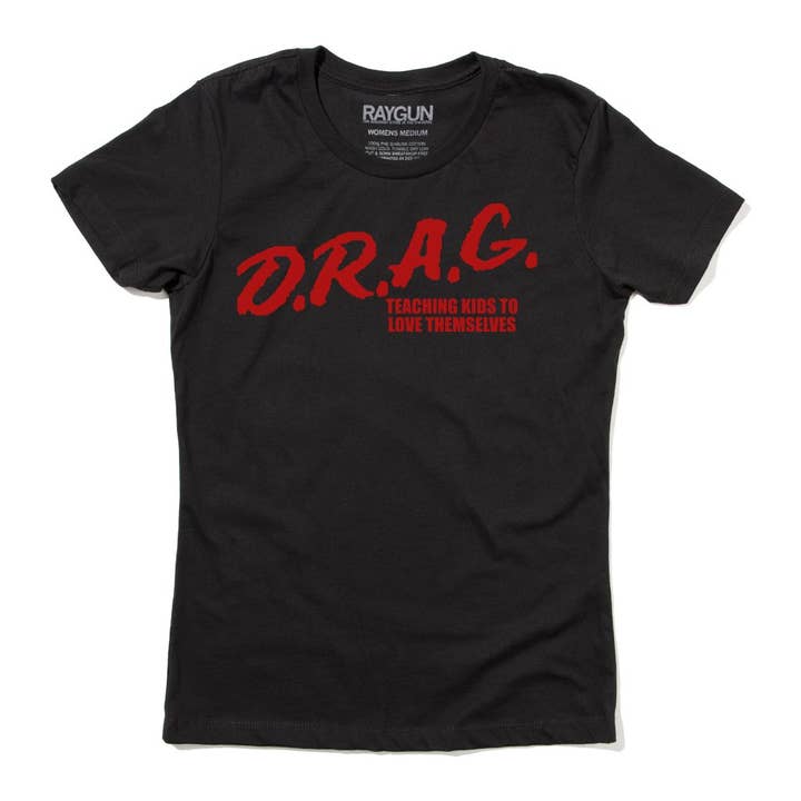 RAYGUN - Wholesale Screen Printed T-Shirt - Unisex - D.R.A.G. T-Shirt2