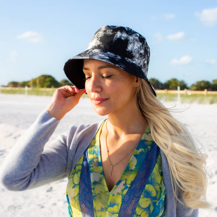 Lelaffet - Wholesale Vissershoedje - Dames - TIE DYE BUCKET HAT dames Zomerhoed Zonnehoed dames katoen12