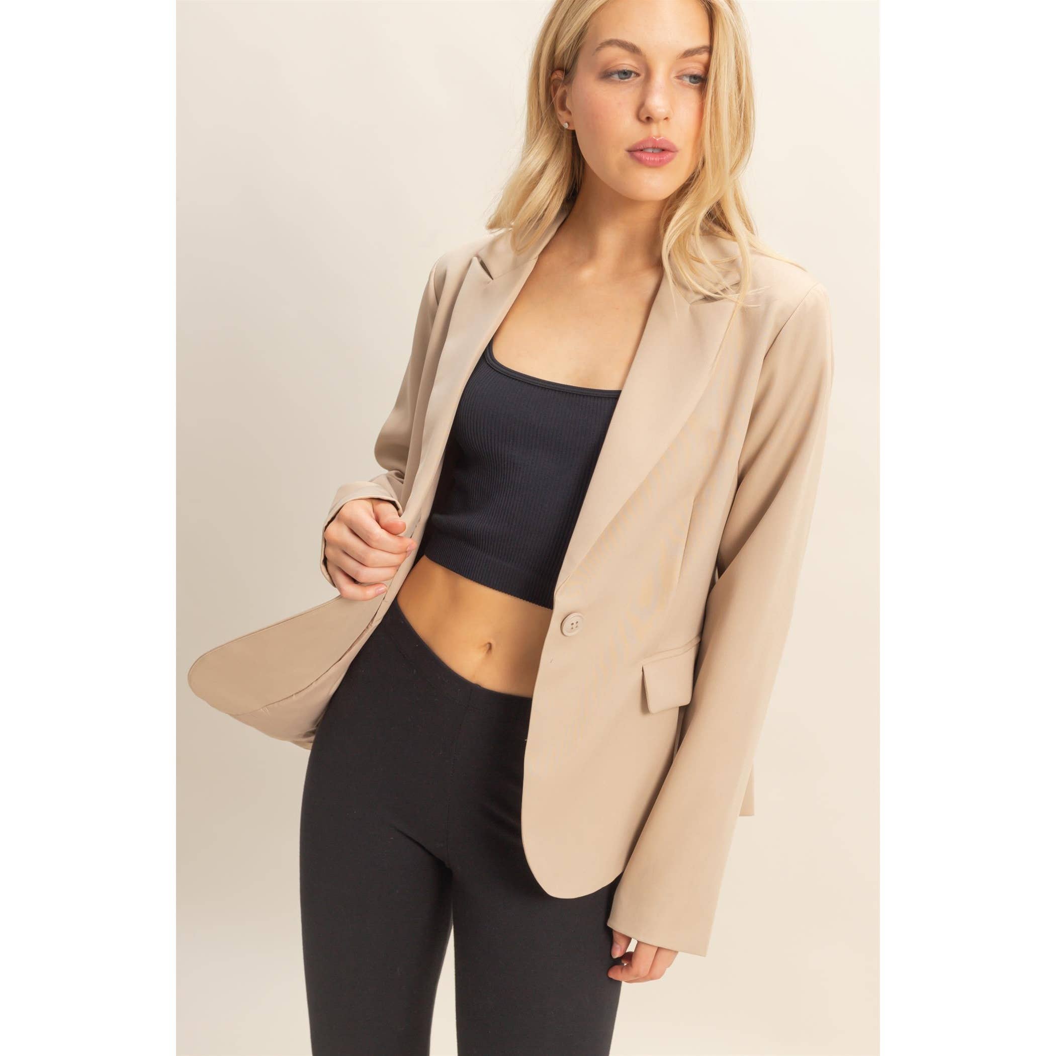 HYFVE - Wholesale Blazer - Women's - Single Button Blazer0