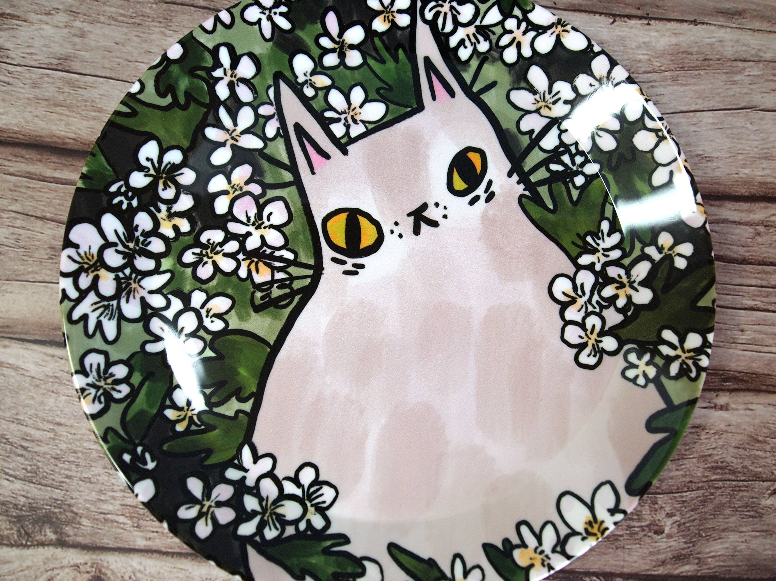 I LIKE CATS - Venta al por mayor Platos desechables - Plato de picnic para gatos, plato de plástico, plato de fiesta, gato2