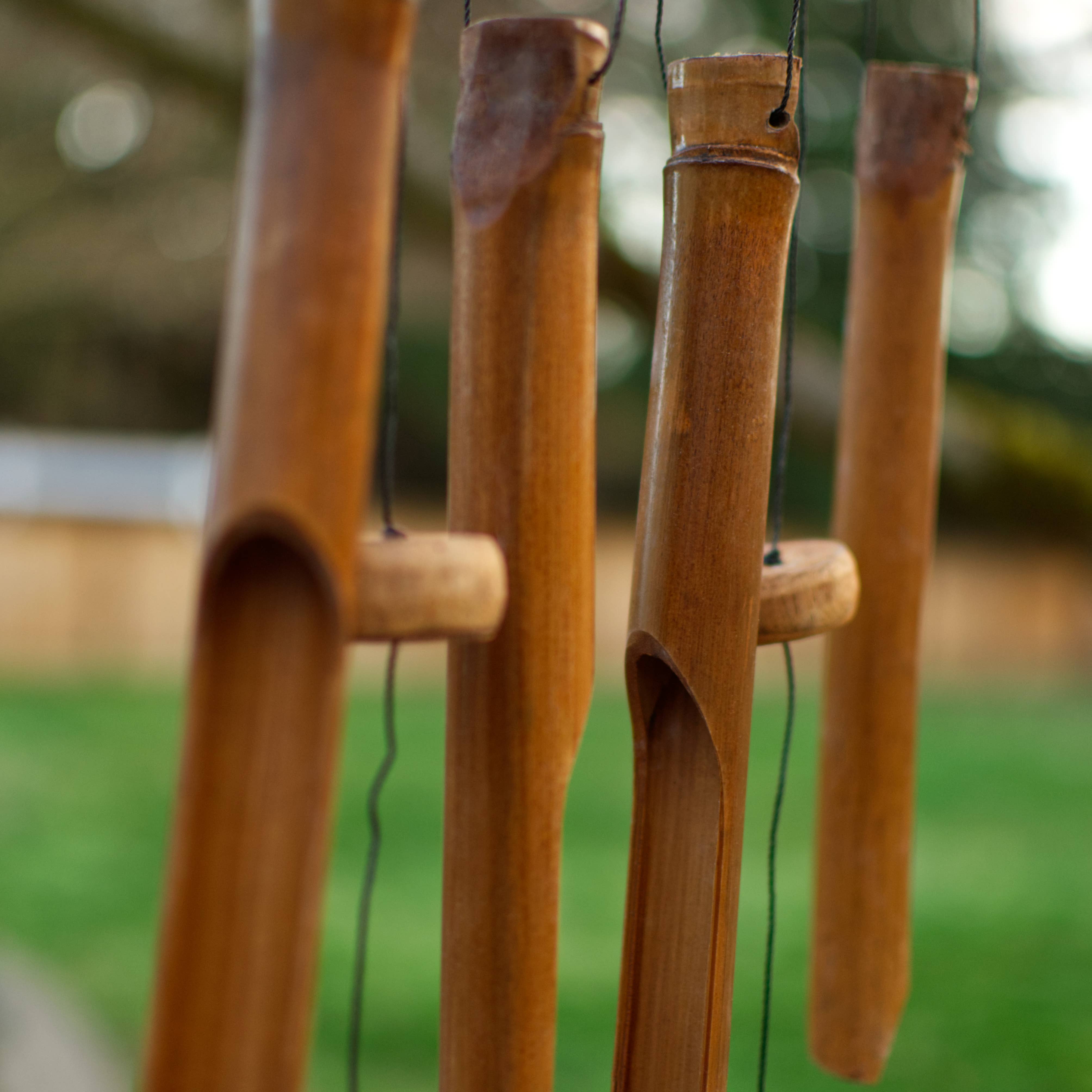 Cohasset Gifts - Wholesale Wind Chime - Big Mouth Bass Bamboo Wind Chime3