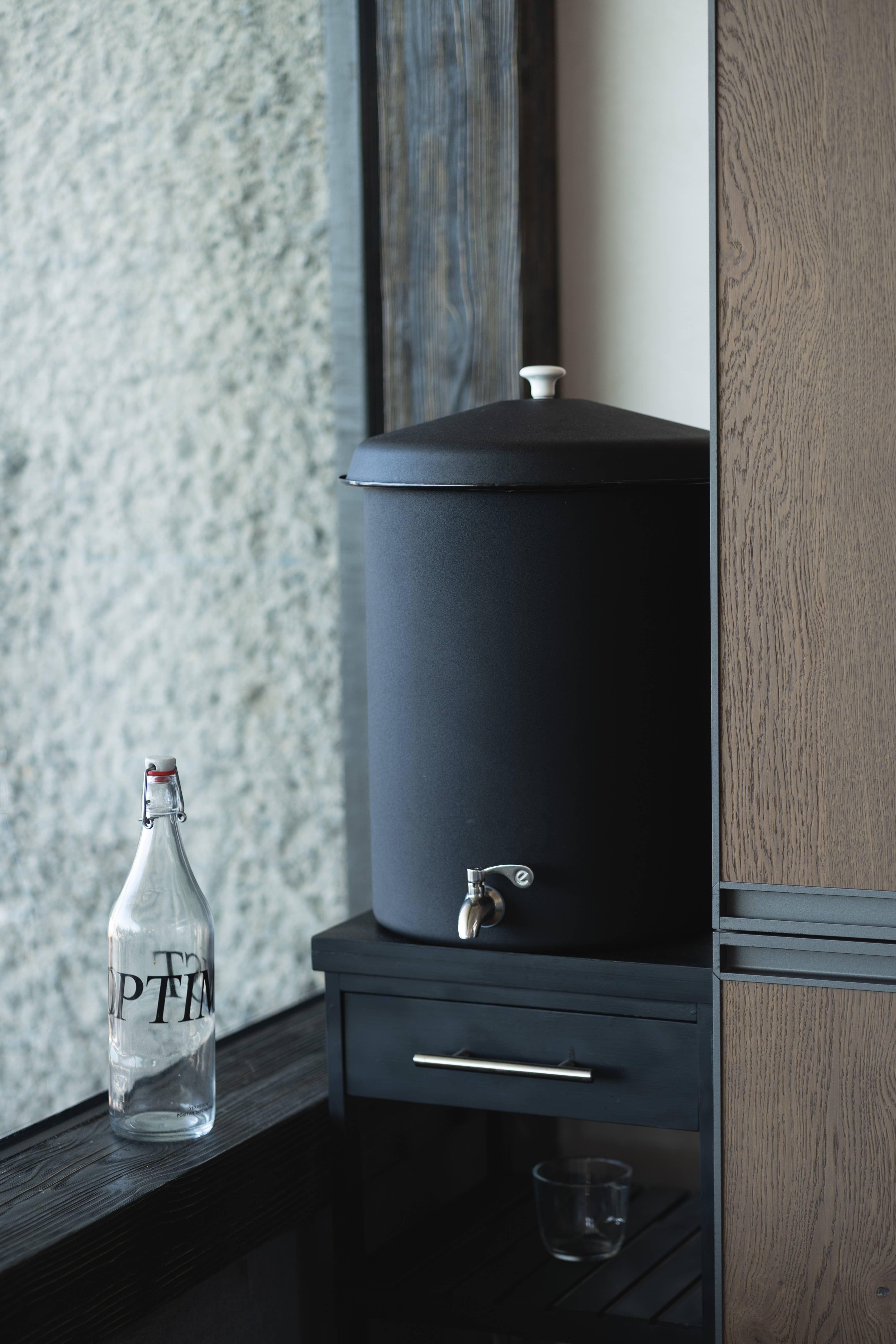 YES FUTURE - Wholesale Water Bottle - OPTIMIST Glass Bottle [1L]2