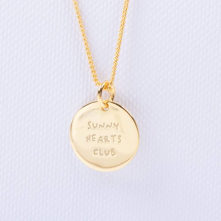 Sunny Hearts Club Necklace (pack of 4 pieces) for wholesale by Frau Hansen