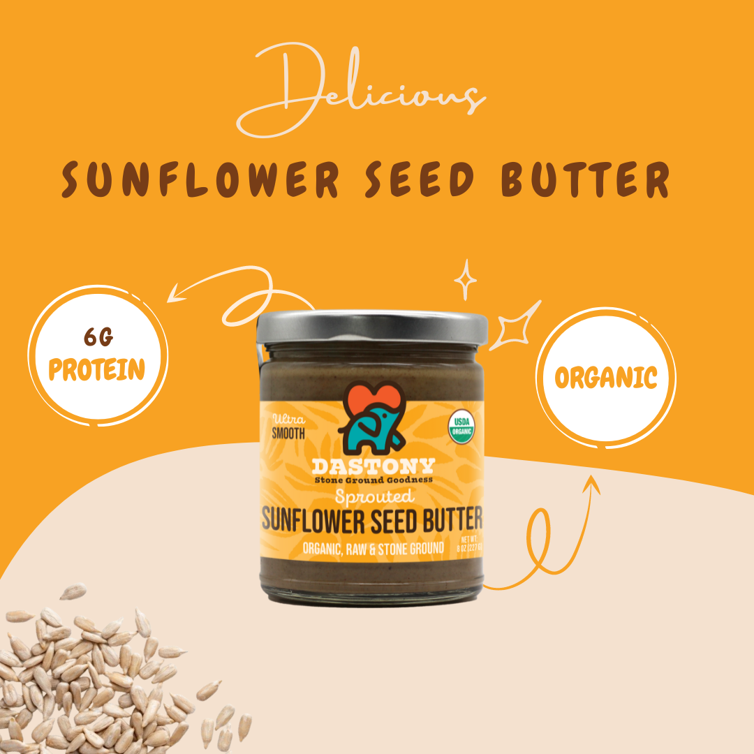 Windy City Organics – wholesale Nut butter – Organic Raw Sprouted Sunflower Seed Butter4