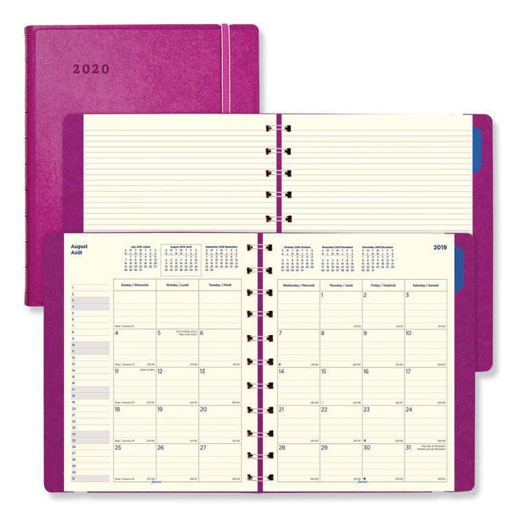 Everyday Supply Co - Wholesale Planner - Filofax Fuchsia Soft Touch 17-Month Planner 10.88x8.50