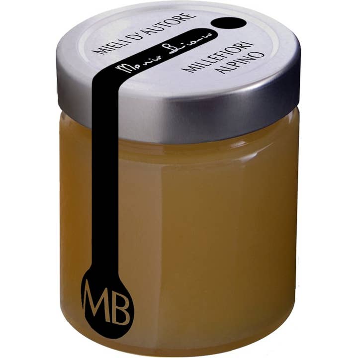 MB MIELI D'AUTORE - Wholesale Honey - 100% Italian Alpine Wildflower Honey Vase g.250