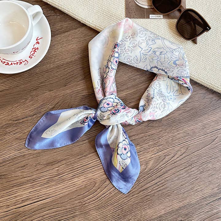 StyleGalX – wholesale Scarf – Women's – Neck Tie Square Scarf _AL-9311482